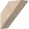 Ekena Millwork 5 1/2"W x 14"D x 14"H Traditional Smooth Knee Brace, Douglas Fir BRC06X14X14TRA00SDF - alternate 1